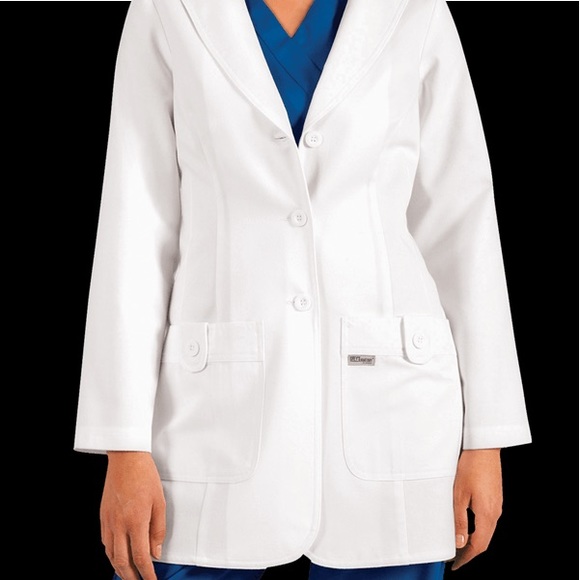 Grey's Anatomy Jackets & Coats Nwt Greys Anatomy Barco White Lab